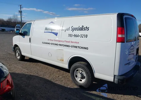 2012 Chevrolet Express 2500 Work Van из США, поврежденный, VIN 1GCWGGBA7C1180855